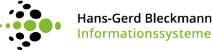 Hans-Gerd Bleckmann Informationssysteme